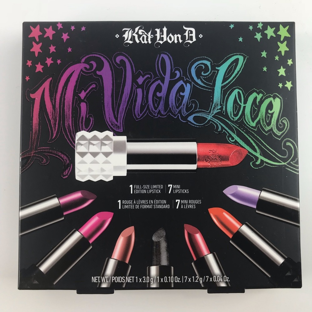 Kat Von D Mi Vida Loca lipstick set